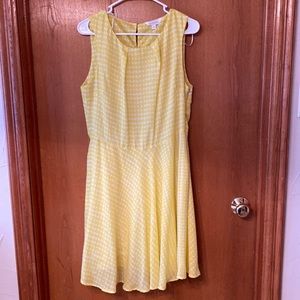 Sleeveless Yellow Dress